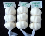 pure white garlic